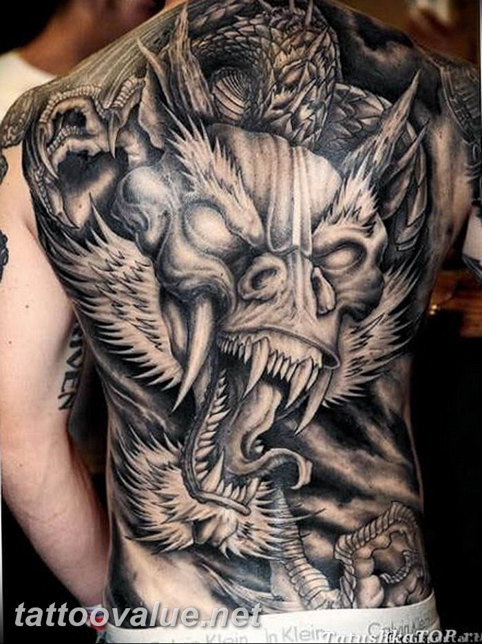 photo photo tattoo demon 05.12.2018 №253 - tattoo patterns - tattoovalue.net